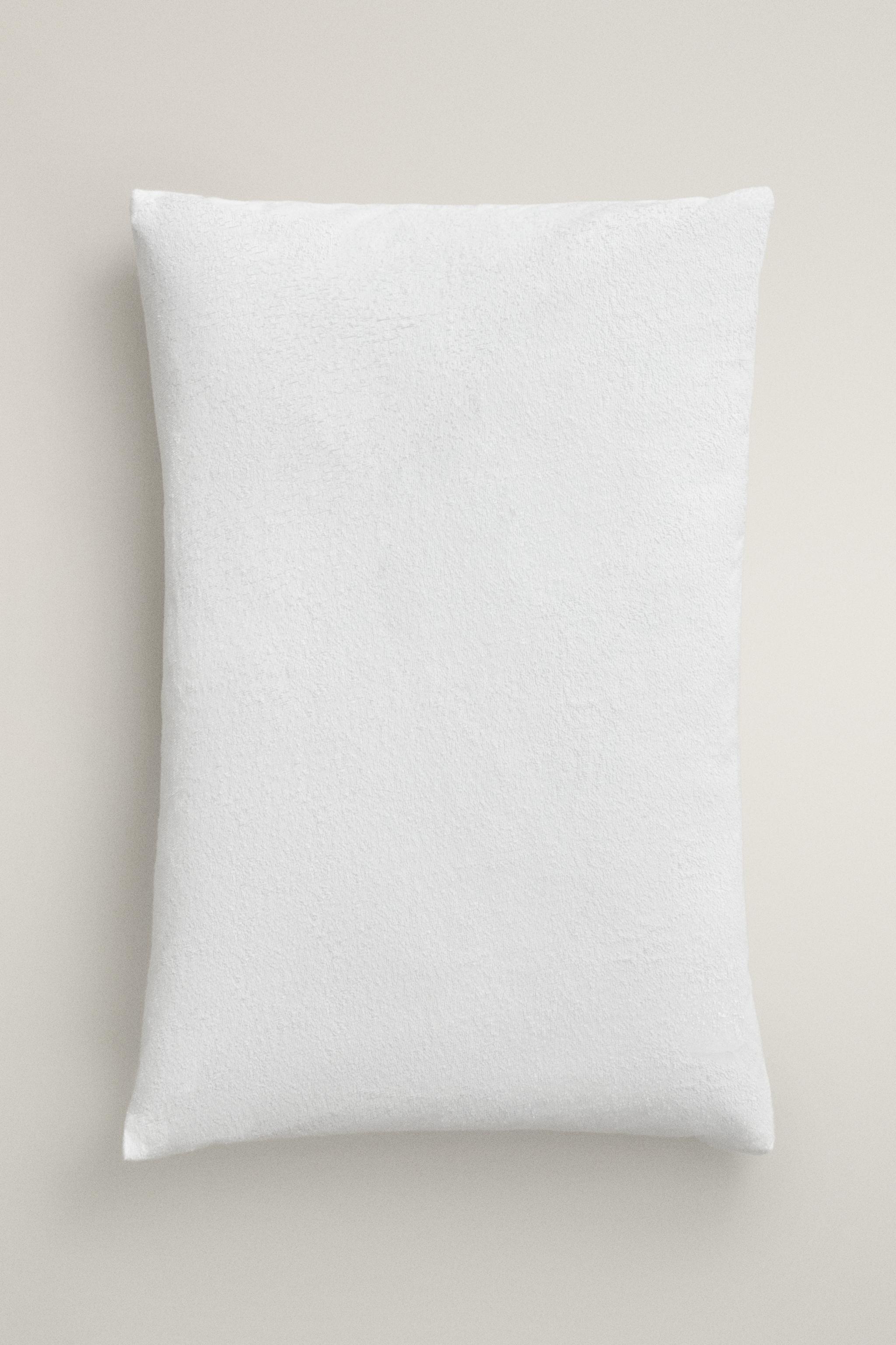 WATERPROOF COTTON TERRYCLOTH PILLOW PROTECTOR